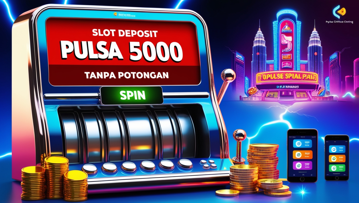 Slot deposit pulsa 5000 tanpa potongan dengan mesin slot pulsa gacor